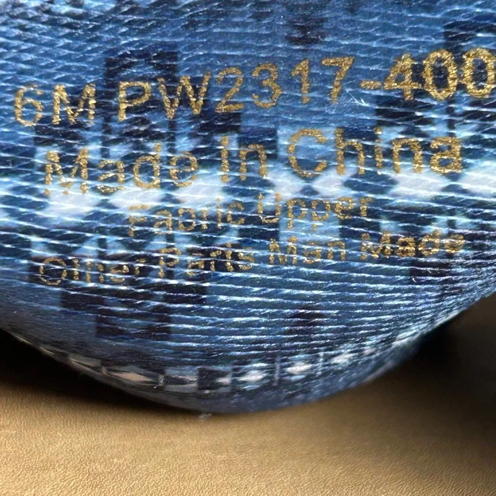 Pendleton‎ Desert Dawn Womens Blue Aztec Geo Slide Slip On Sandals Size 6M